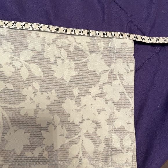 Pilcro & the Letterpress Stet Gray Floral Crop Pants - Picture 7 of 11